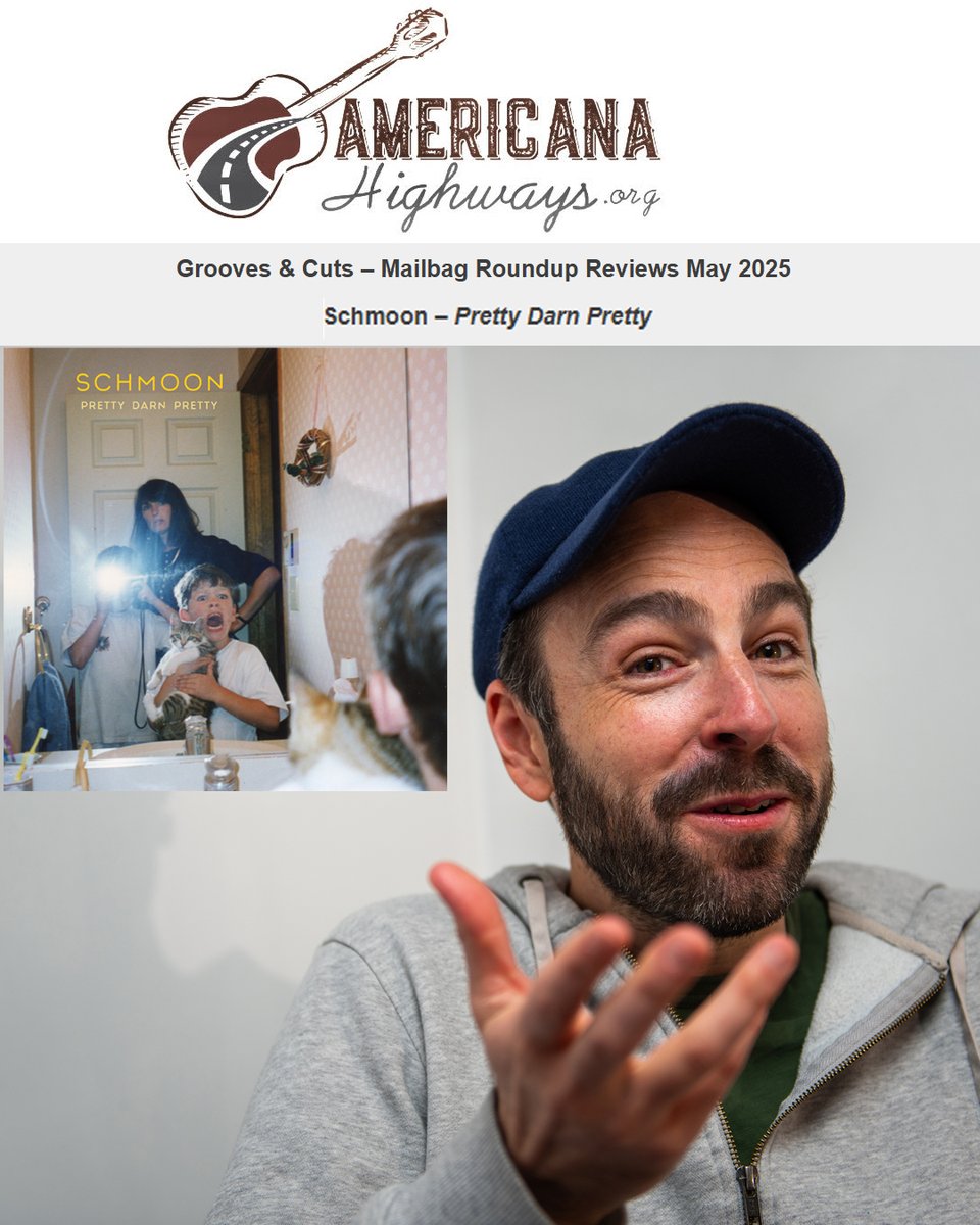 .<a href="/AmericanaHiways/">Americana Highways</a> writer John Apice reviews new Schmoon album Pretty Darn Pretty, writing that "Matt draws his inspiration from his childhood, its time-worn memories, anxiety &amp; uncertain futures... well-thought-out melodic fun songs."

americanahighways.org/2025/06/18/gro…