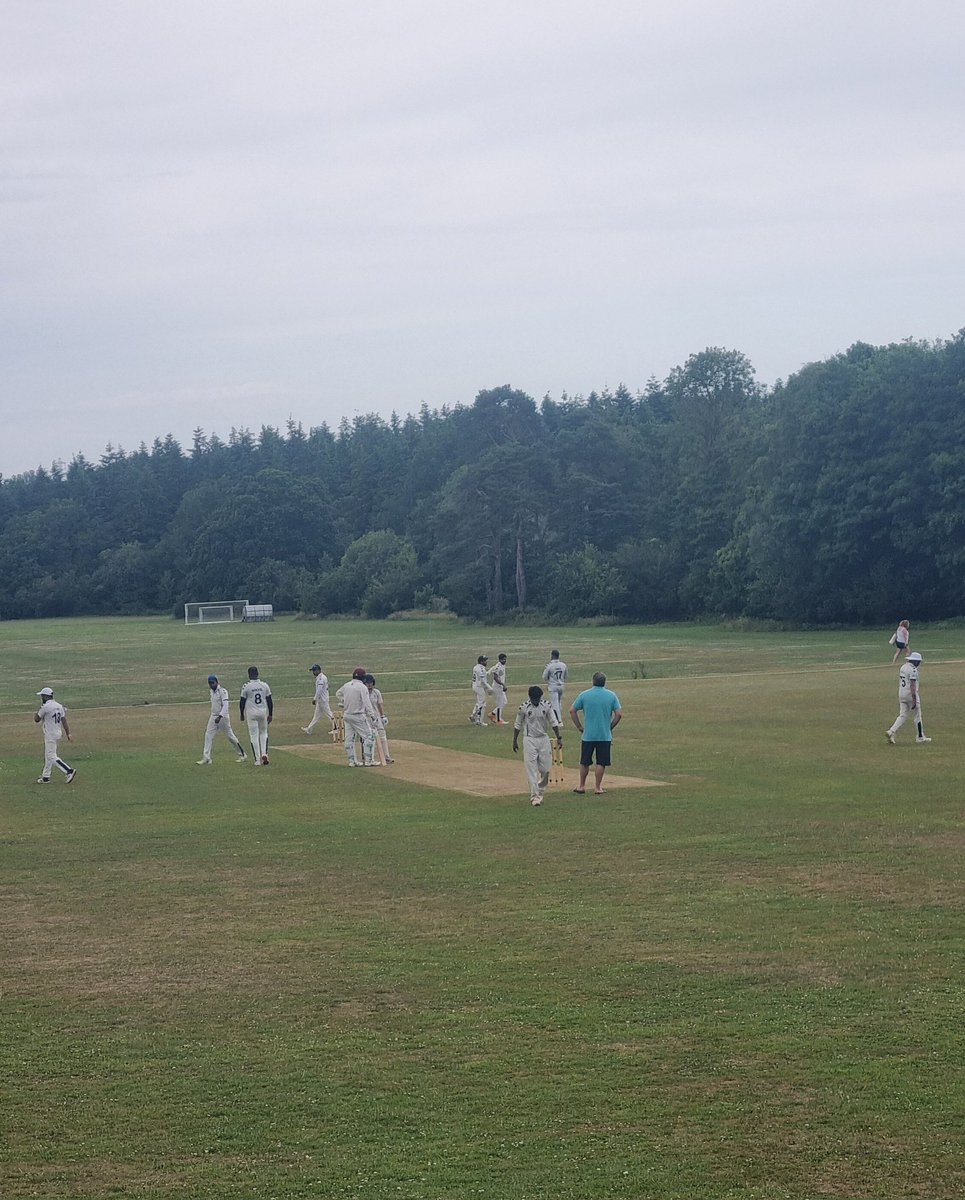 Opening partnership meet mid-wicket... @lewespriory.play-cricket.com