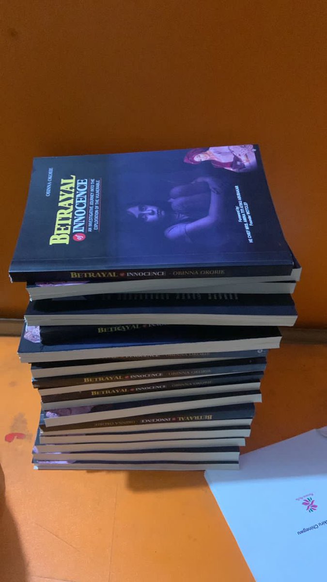 obinnaokorie1's tweet image. Betrayal of innocence: An Investigative Journey into the Exploitation of the Vulnerable is out! To God alone be all the glory forever and ever 🙏 @DokunOjomo @ruffydfire @atiku