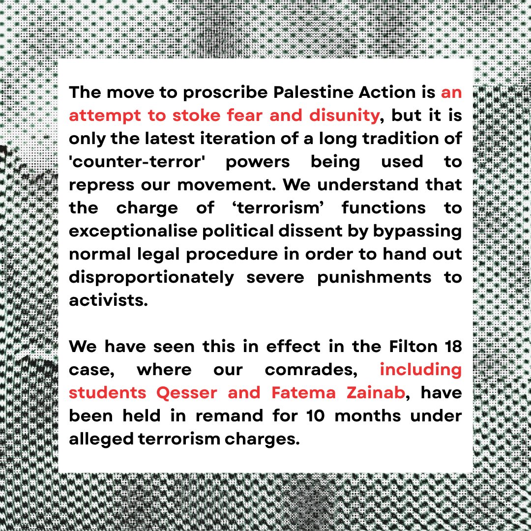 UCL Action for Palestine tweet media