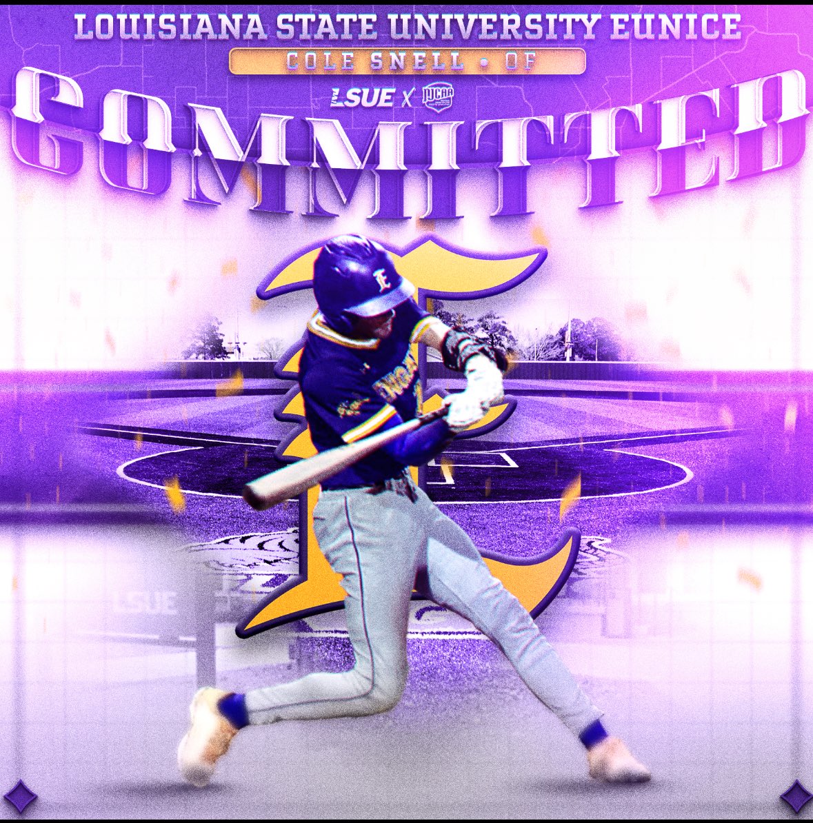 Cole Snell (@colesnell16) on Twitter photo I am blessed to announce my commitment to LSU-EUNICE. All glory to God. #geauxbengals! <a href="/CoachJeffWillis/">Jeff Willis</a> @<a href="/AlanOrgain/">Alan Orgain</a> I am blessed to announce my commitment to LSU-EUNICE. All glory to God. #geauxbengals! <a href="/CoachJeffWillis/">Jeff Willis</a> @<a href="/AlanOrgain/">Alan Orgain</a>