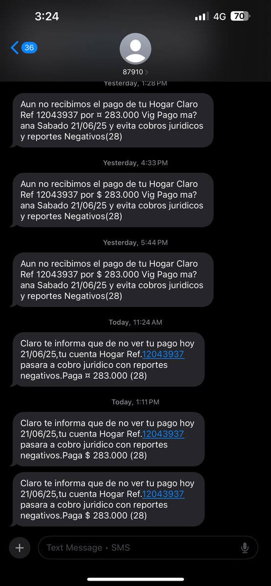 Julianbit05's tweet photo. Que tan incompetente hay que ser para que la @sicsuper permita esto de @ClaroColombia @ClaroTeAyuda, yo no tengo nada con ellos, no les debo nada! esto ya es acoso, extorsión, debería ser completamente ilegal!! Van más de 150 llamadas en una sola puta semana!! https://t.co/CnTnMFp5n8