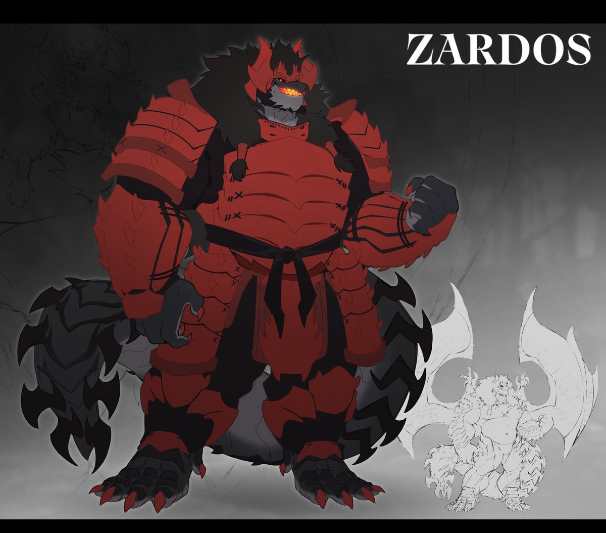 Great and  Rough Zardos 🔥
Design with <a href="/Suzushinako/">🐉Suzu Shinako🐉</a>