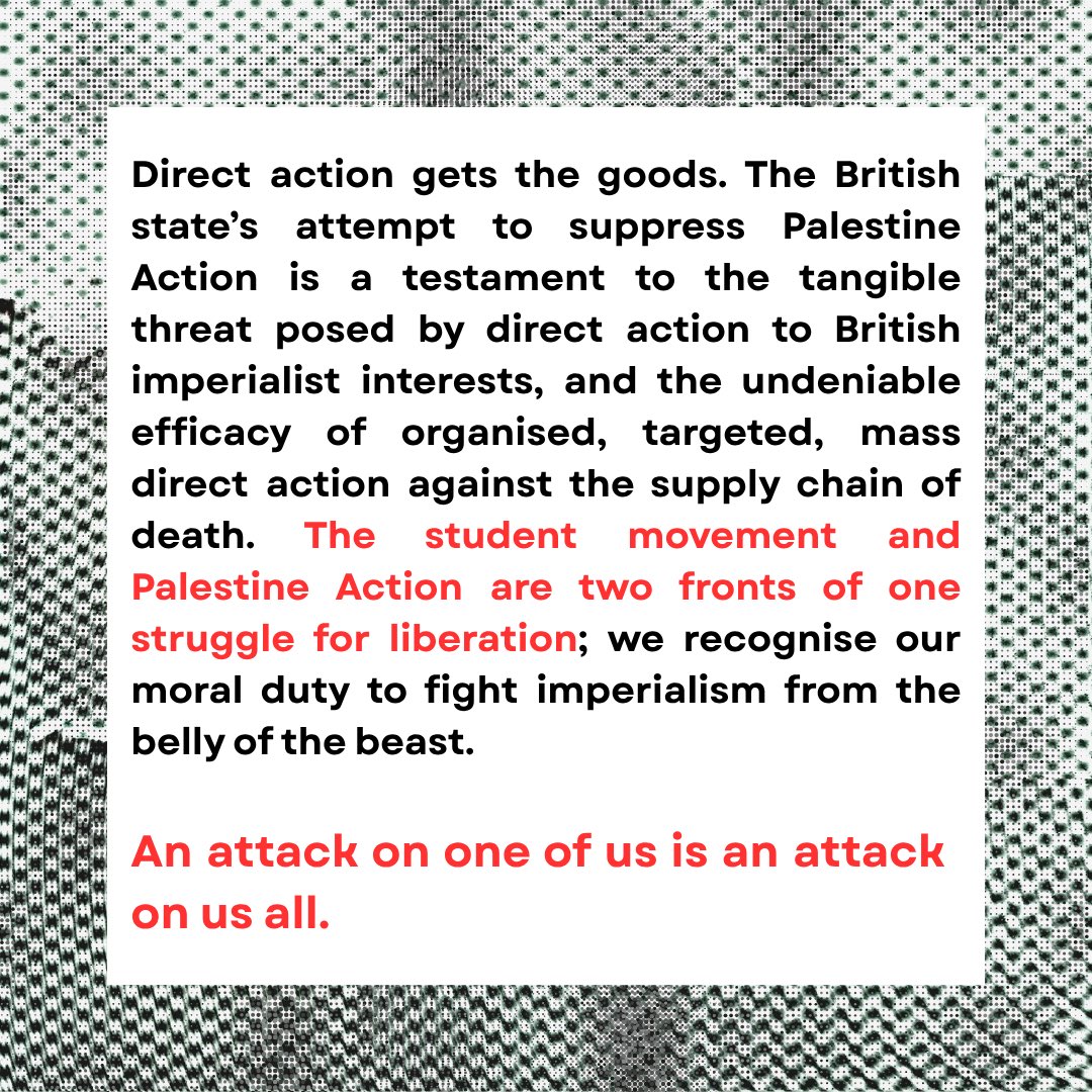 UCL Action for Palestine tweet media