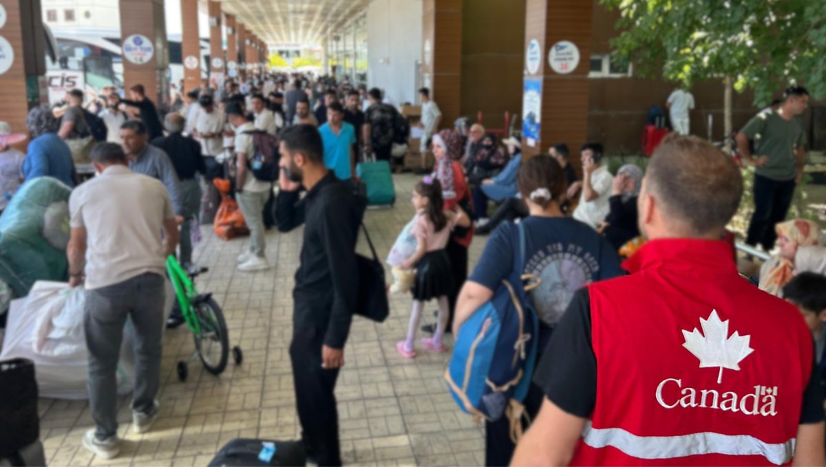 Canada has deployed consular staff across the #MiddleEast to support Canadians leaving #Iran, #Israel and the #WestBank. We thank consular officials and our partners on the ground for helping to bring Canadians to safety.