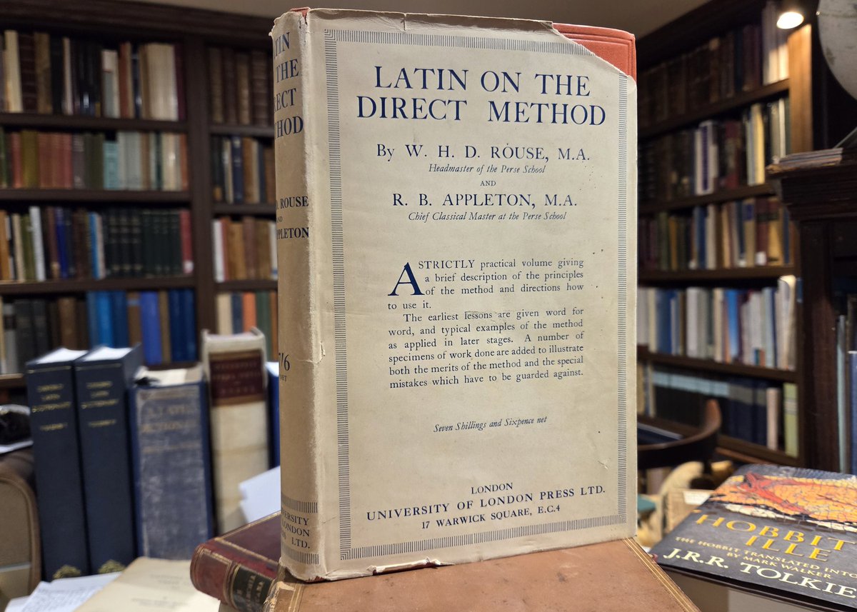 Lovely to stumble across the timetable for the 1946 summer gathering of the Association for the Reform of Latin Teaching, when it really believed in the existential importance of that mission and was driven by a post-war optimism, inside the great book of the Direct Method cause.