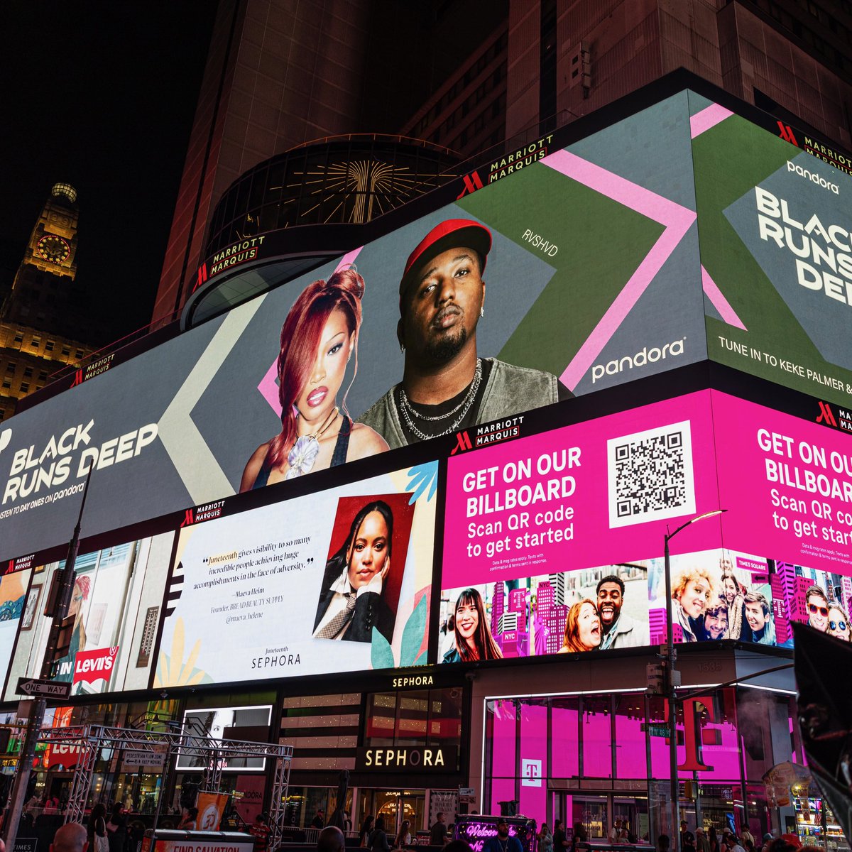 Thank you <a href="/pandoramusic/">Pandora</a> so much for showing love to black artists and giving me the chance to talk about some of my own influences🙏🏾 (This Billboard is 🔥🔥🔥)
Check out the full playlist here: pandora.app.link/MFY1EdDcmUb