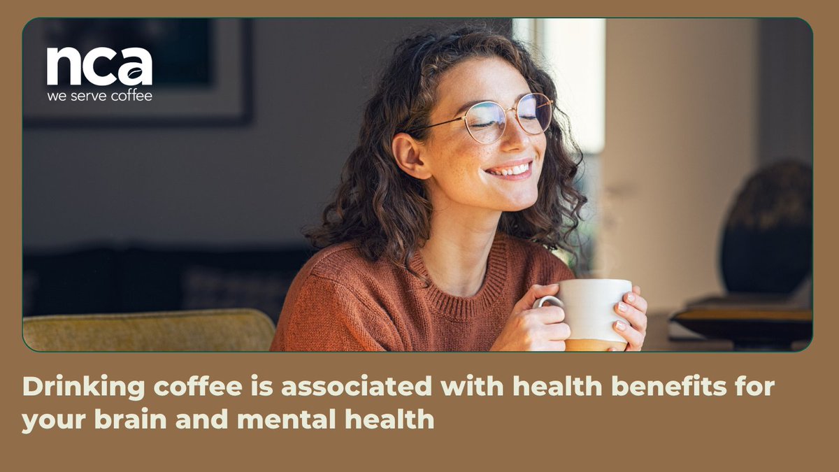 nationalcoffee's tweet image. Did you know drinking coffee is associated with health benefits for your brain and mental health? Read more this #AlzheimersAndBrainAwarenessMonth here: aboutcoffee.org/health/researc…