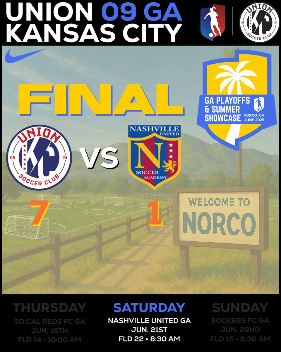 We played well today! Great TEAM win!
⚽️Audrey 🅰️Cam
⚽️Lorelai 🅰️ Rylee
⚽️Paige 🅰️ Holly
⚽️Adley 🅰️ Emory
⚽️Paige 🅰️ Audrey
⚽️Mackinley
⚽️Kalee 🅰️ Lorelai
#GASummer <a href="/GAcademyLeague/">Girls Academy</a> <a href="/unionkcGA/">Union KC Girl’s Academy</a> <a href="/kccoachdb/">Dan Brown</a>  <a href="/ImCollegeSoccer/">College Soccer Truth ™</a> <a href="/ImYouthSoccer/">ECNL/GA/Recruiting/College Soccer</a> <a href="/TopDrawerSoccer/">TopDrawerSoccer</a> <a href="/PrepSoccer/">Prep Soccer ⚽️</a> <a href="/TheSoccerWire/">SoccerWire</a>