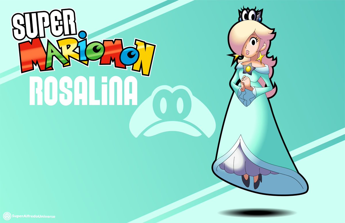 It's the galactic princess's turn, ready for a battle with the power of the stars. ROSALINA

#Rosalina #Mariomon #Supermariomon #Nintendo #Pokemon #Digitalart #fanart #fangame #hackroom