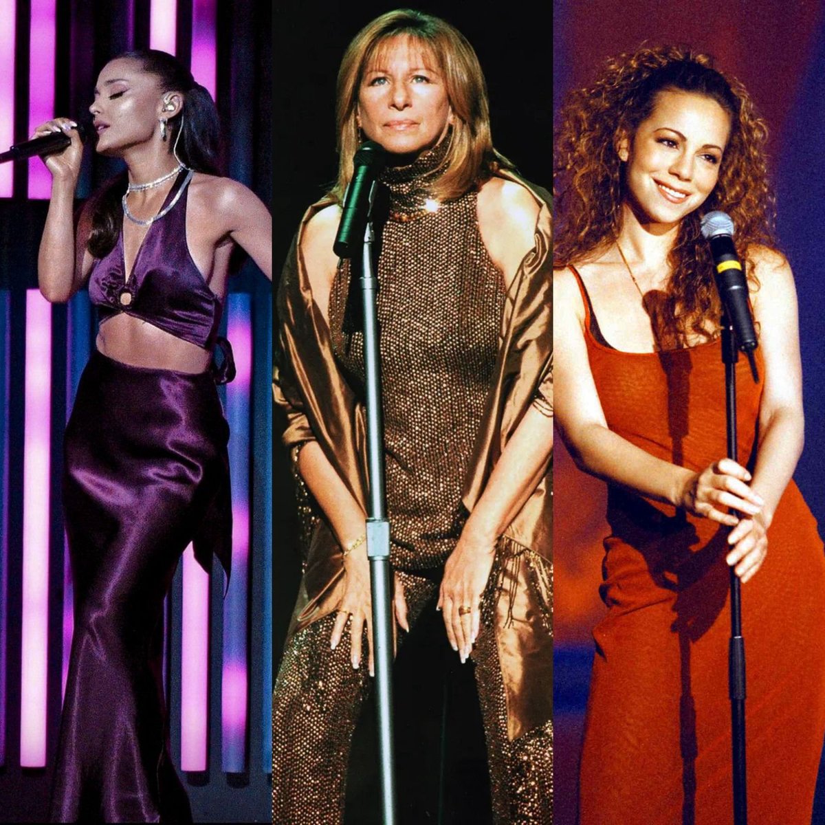 y'all i just remembered that we have a new ariana /barbra /mariah collab in just 5 DAYS. CAN U IMAGINE THEIR HOLY VOCALS TOGETHER????