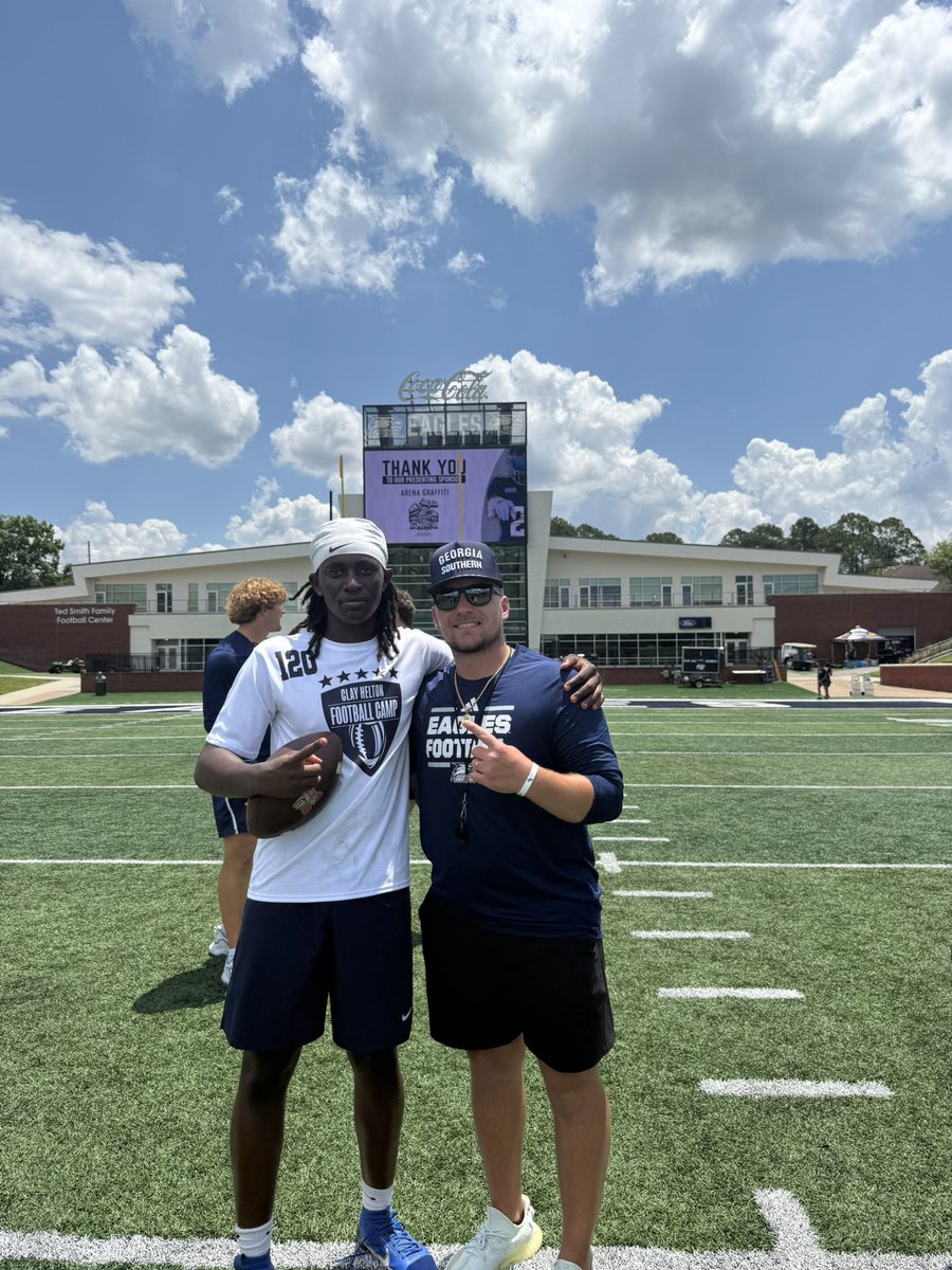 kevinjohnson15_'s tweet image. Had a great time at @GSAthletics_FB prospect learning new things and competing. @CoachSchor @rileygalpin @brayden_curry @Coach_ABeck @CoachBWilson_ @CoachMizellGSU @NA_Chargers_FB @CoachFBWaters