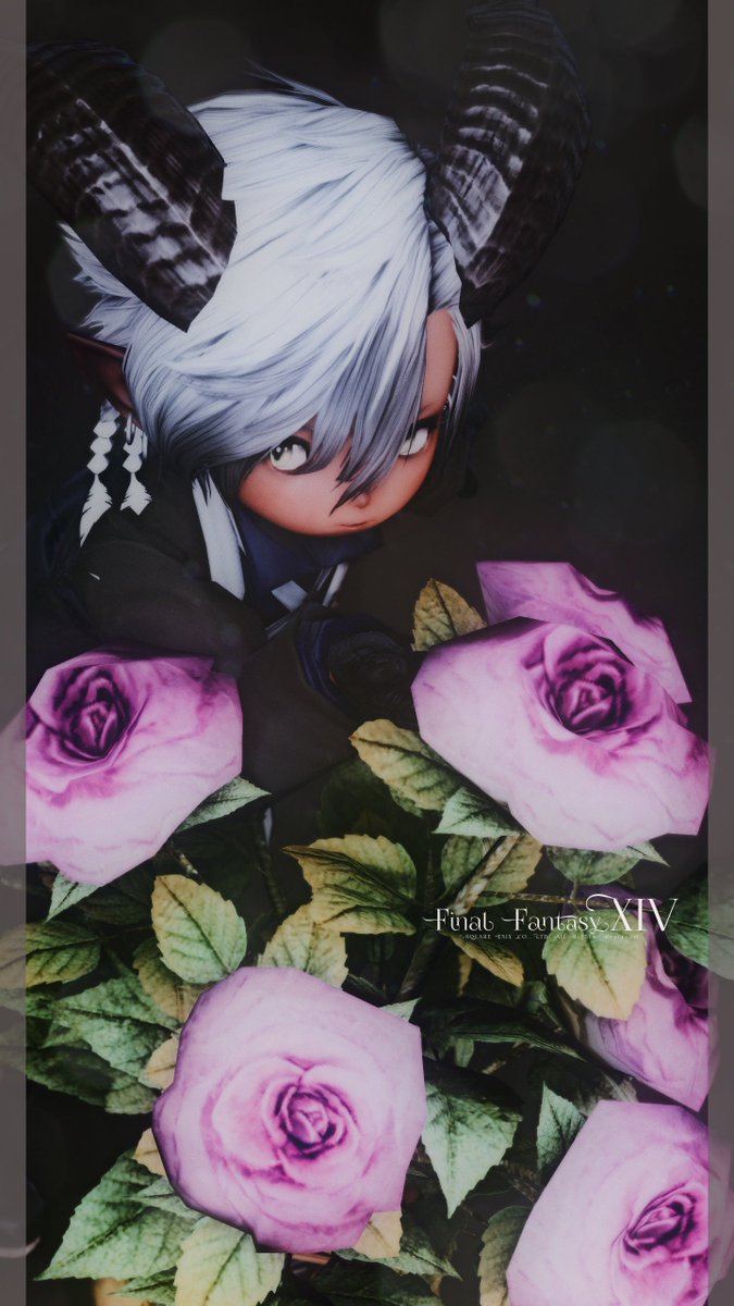おはよーございます🌹
#ツノフェル
#ララフェル
#おはララ