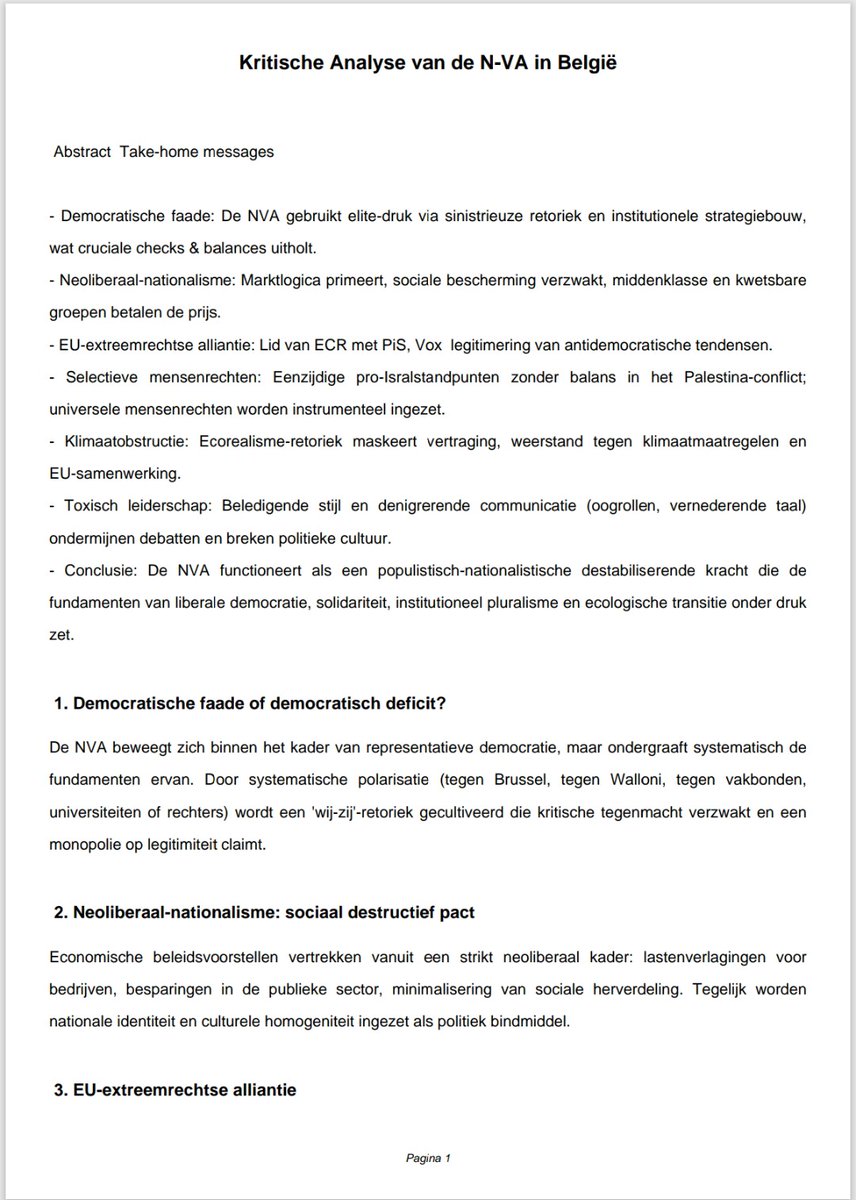 Argusoog1's tweet image. Hate it or Love it, maat laat één ding duidelijk zijn: #ChatGPT is een héél powerful-tool. 💪🤖
Dit blijk te meer waneer je vraagt een ultra-hypocriete partij zoals @de_NVA eens grondig te analyseren.🤔👇