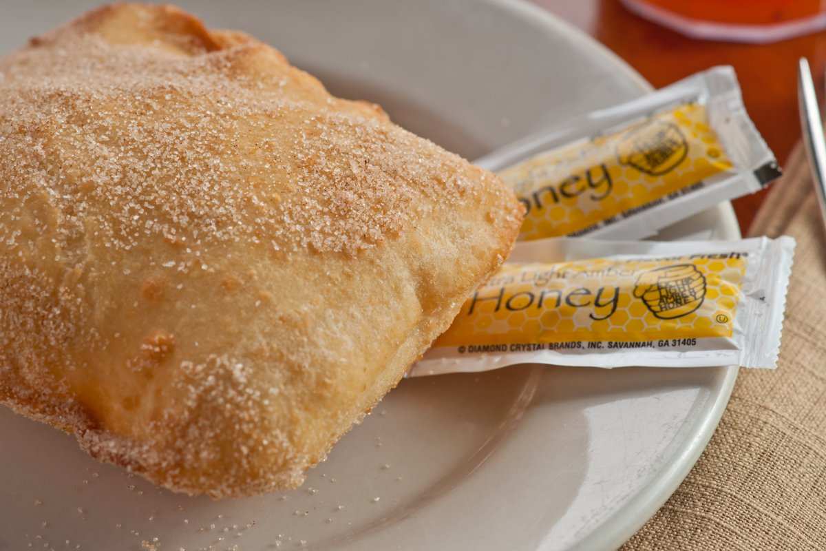 Sweeten your Saturday with a sopapilla for dessert!