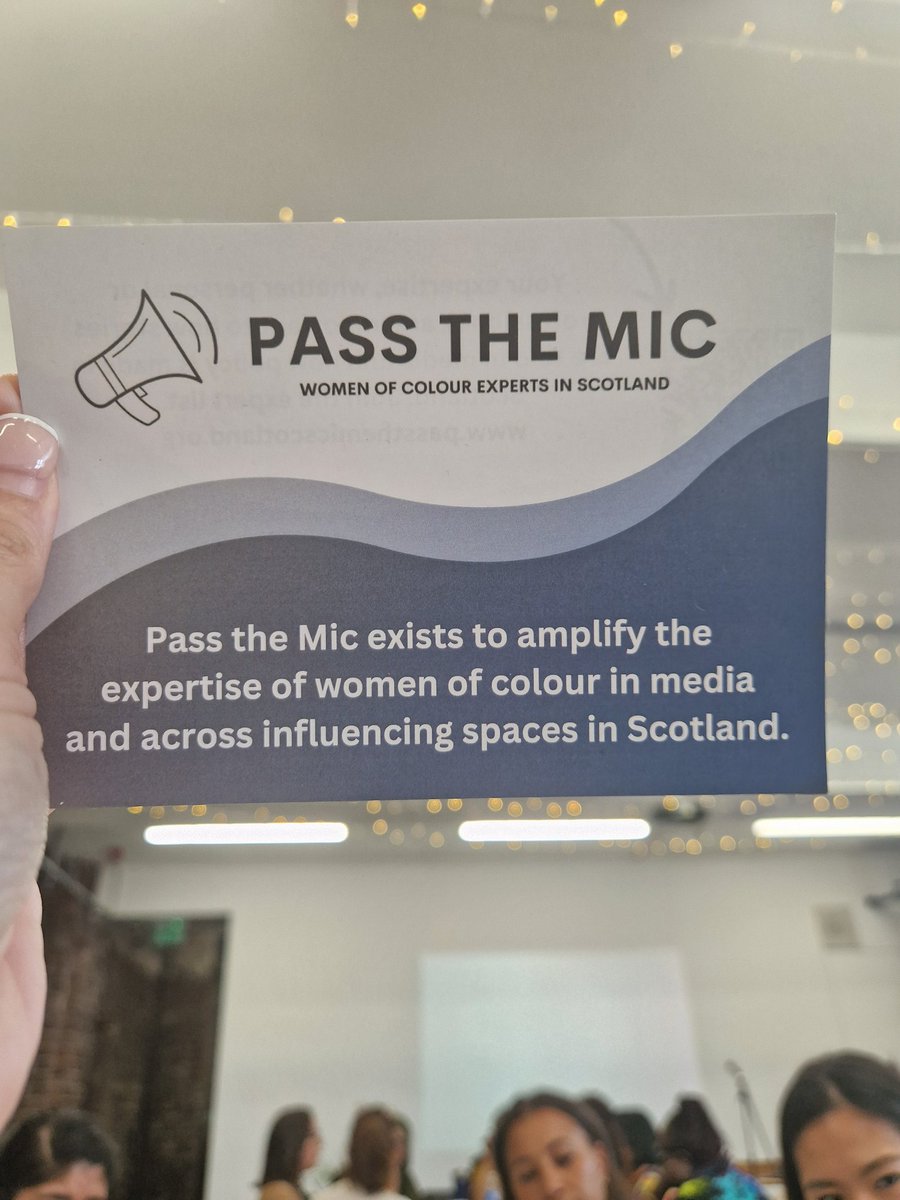 We heard from amazing guest speakers
 <a href="/Joanna_Abeyie/">Dr. Joanna Abeyie MBE</a>
<a href="/yassmin_a/">Yassmin Abdel-Magied</a> 
<a href="/TVZaraJ/">Zara Janjua - Broadcast Multi-Hyphenate</a> 
<a href="/Terfele/">Assa Samaké-Roman @assasr.bsky.social</a>
<a href="/talatyaqoob/">Talat</a>