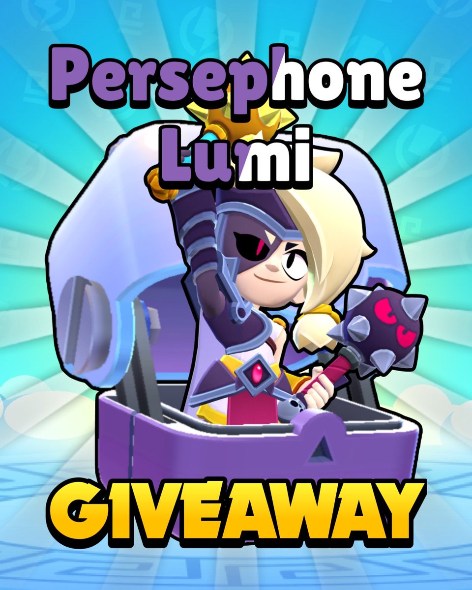 🎁 4x Persephone Lumi GIVEAWAY 🎁

Rules to enter:
🔹 ❤️ &amp; 🔁 this post
🔹 Follow <a href="/reuvu1/">rev</a> &amp; <a href="/AET_Gaming/">AET Gaming</a> 
🔹 Subscribe to my YT Channel (youtube.com/@AET_Gaming)

There's more (1/2) 👀

#BrawlTalk #BrawlStars #PersephoneLumiGiveaway #SupercellPartner #GiftedBySupercell