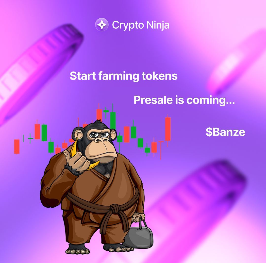 cryptoninjap2e's tweet image. ๐ฅท $BANZE presale is coming ๐ธ
Early ninjas win
Start farming tokens now in our live game ๐ฎ
Earn before launch, rank up, and get ahead.
๐ก Join the dojo: cryptoninja.bot