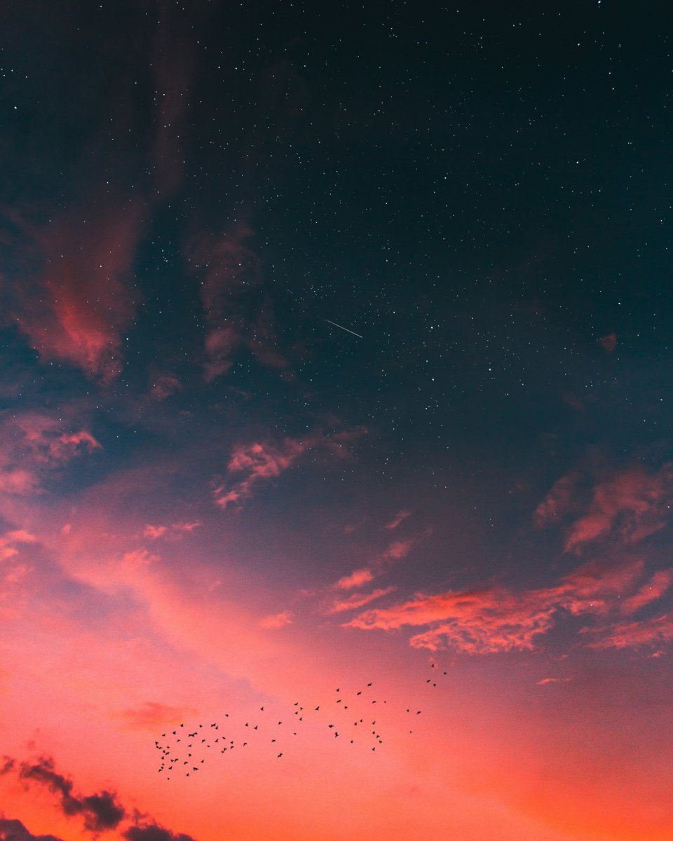 — sunset stargazing ✨