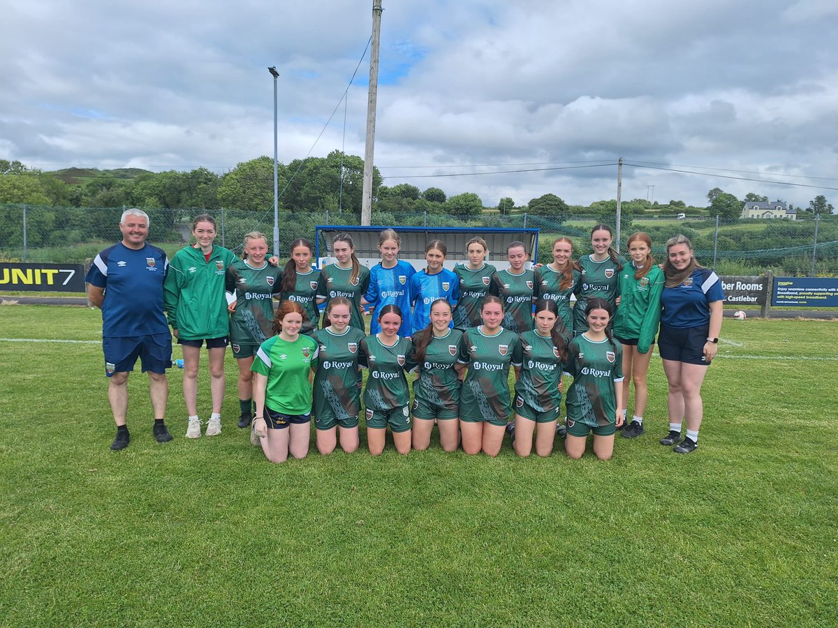 Our WU17s welcomed Longford Town to Manulla FC this afternoon. The game finished 5-1 to mayo with goals from Emily Coleman x4 &amp; Maryann Ward.

Player of the match - Lauren Neary ⭐️