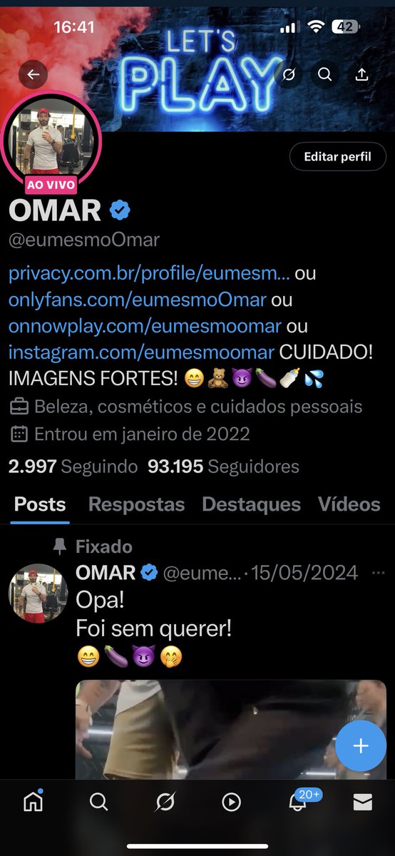 Olha ali dizendo q tô ao vivo!
Nossa casa tá bugada!
😂🐺🤷🏻‍♂️