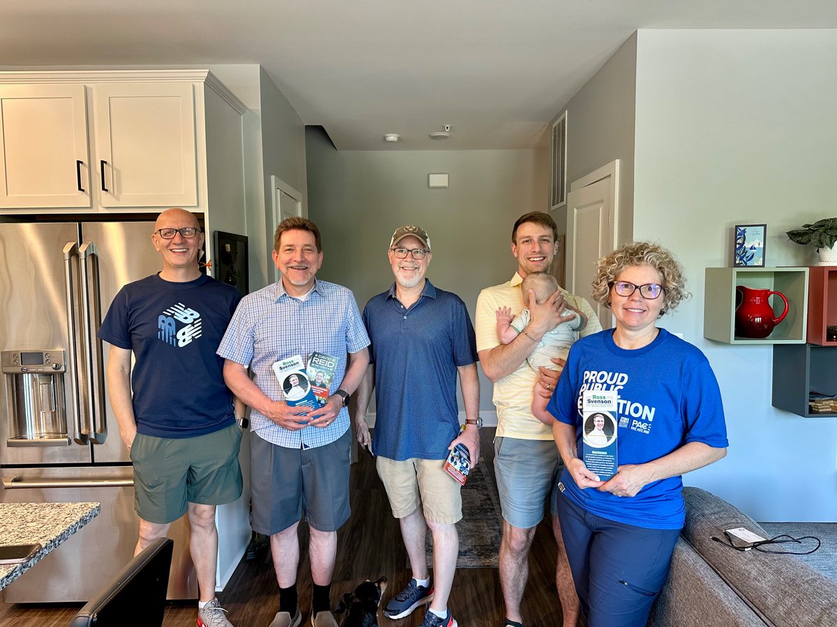 DavidReidVA's tweet image. We now have our statewide ticket of Spanberger, Hashmi, and Jones - yay!!
…and locally, everyone is focused on delivering for our ticket this November.