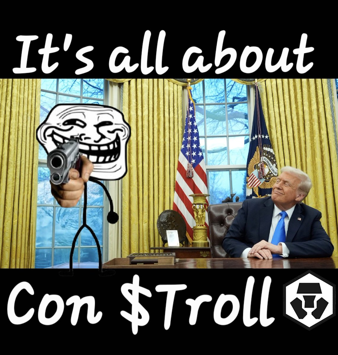 <a href="/elonmusk/">Elon Musk</a> Bro if you don't have a Bag of the Original $Troll Coin, first of it's kind,
On the #Cronoschain
backed by <a href="/cryptocom/">Crypto.com</a>
Can you even call yourself a Troll? ᵀᴿᴼᴸᴼᴸᴼᴸ