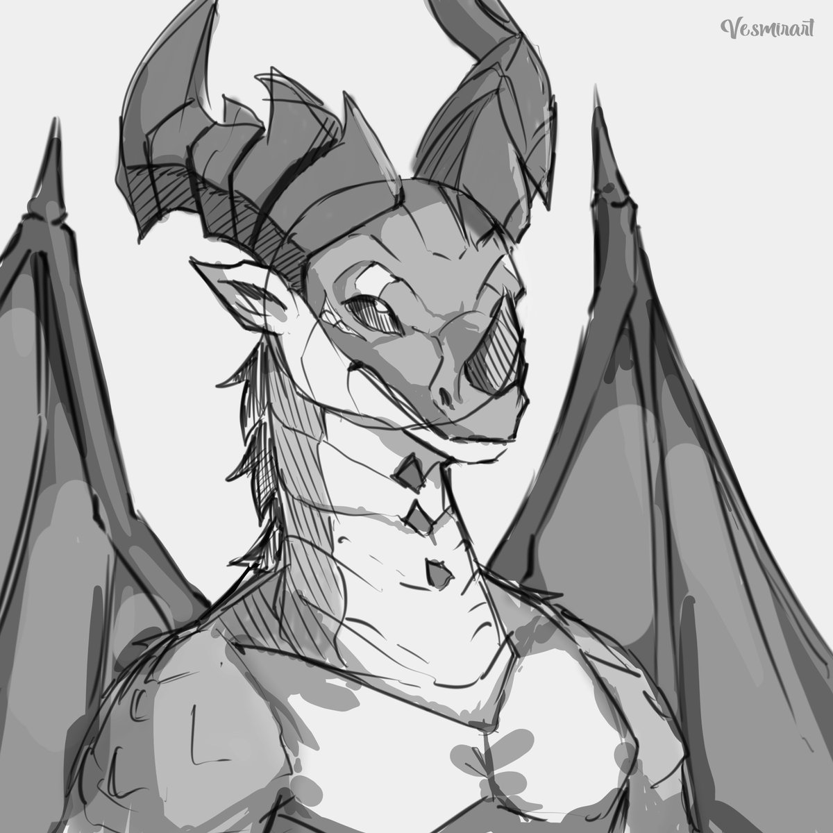 Vesmirart's tweet image. Sketches (2/2)