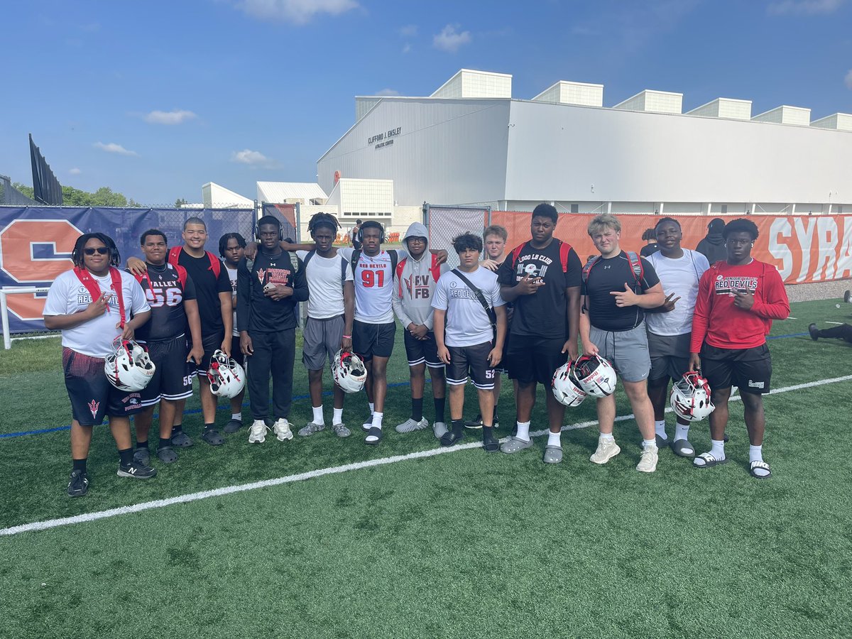 Appreciate <a href="/FranBrownCuse/">Fran Brown</a> for having our guys compete at <a href="/CuseFootball/">Syracuse Football</a> ‼️🔥 #ForksUp