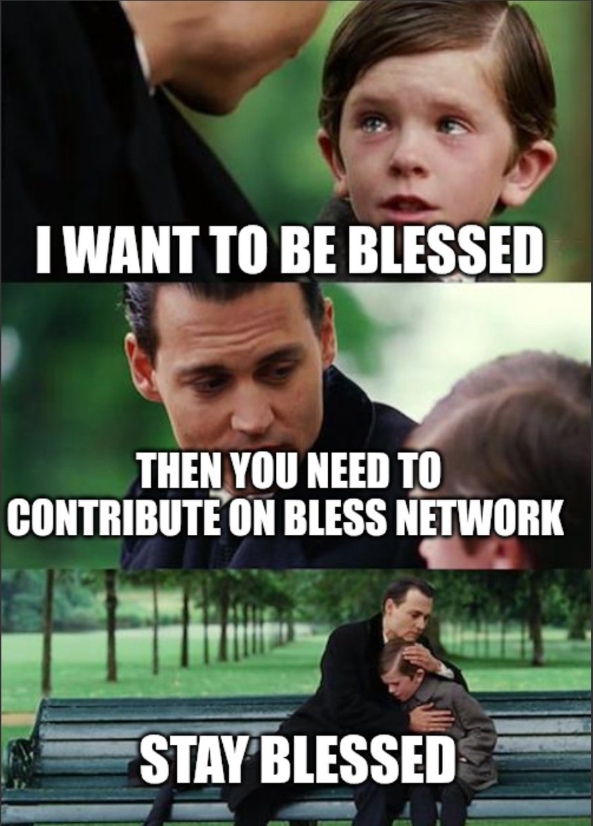 致所有 <a href="/theblessnetwork/">Bless</a> 的信仰者 🙏
别只是谈论 Web3 —— 参与其中吧。
运行你的 Bless 节点 💻
加入 Discord 社区 💬
获得 Blessed 等称号和真实奖励 🎖️

很自豪成为这个社区的一员。
永远保持 BLESSED 💫