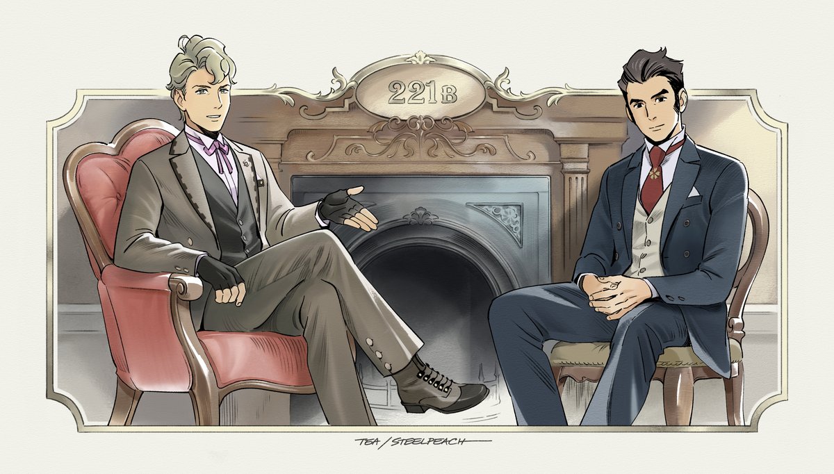 Colored version of the 221b day drawing