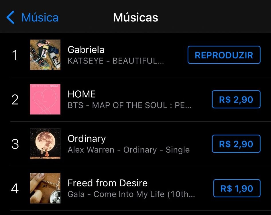 KatseyeStreamBR's tweet image. 📈 | 'Gabriela' é primeira música do KATSEYE a atingir o #01 no iTunes Brasil!! 🔥🥀🔥
#KATSEYE #KATSEYE_Gabriela
