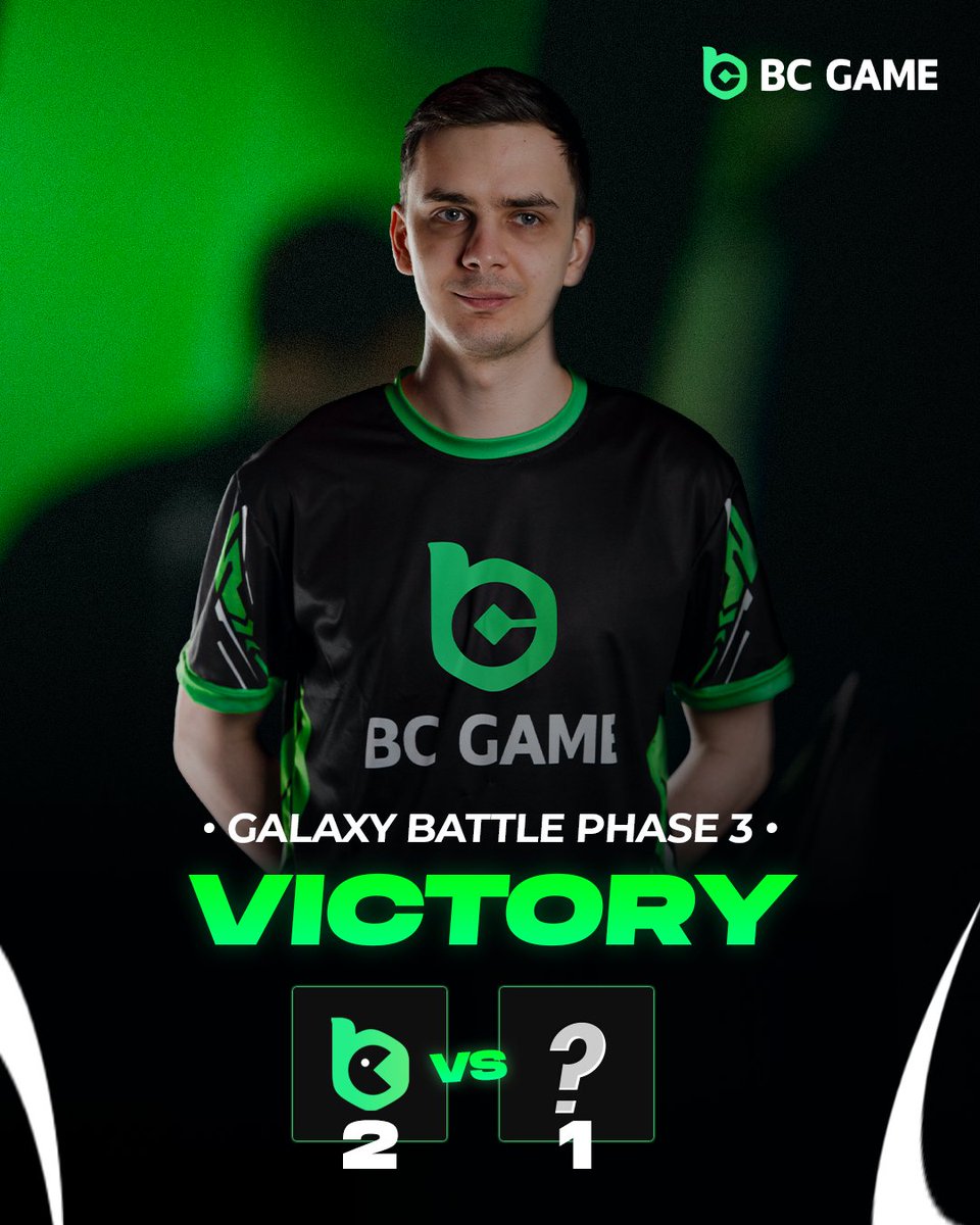 Victory in Galaxy Battle Phase 3 vs. EX SABRE! Tomorrow we have a lot of Counter-Strike for you guys. 

See you then #BCGAME