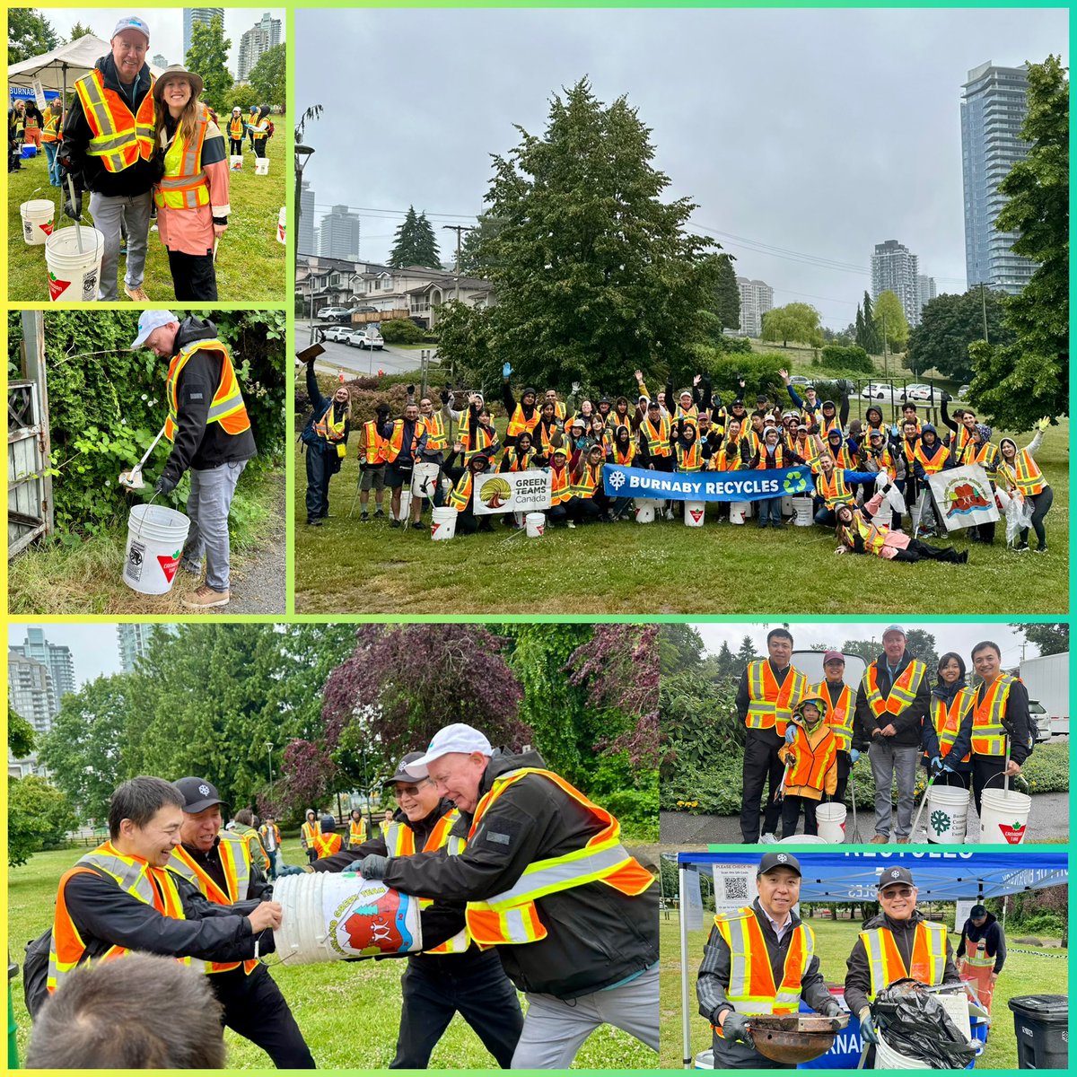 Burnaby Mayor's Office (@mayorofburnaby) on Twitter photo Huge thanks to everyone who showed up for today’s Community Cleanup event! Special thanks to <a href="/LMGreenTeam/">Lower Mainland Green Team</a> for their continued support. Great to see so many people invested in keeping our Burnaby beautiful!💚 Huge thanks to everyone who showed up for today’s Community Cleanup event! Special thanks to <a href="/LMGreenTeam/">Lower Mainland Green Team</a> for their continued support. Great to see so many people invested in keeping our Burnaby beautiful!💚
