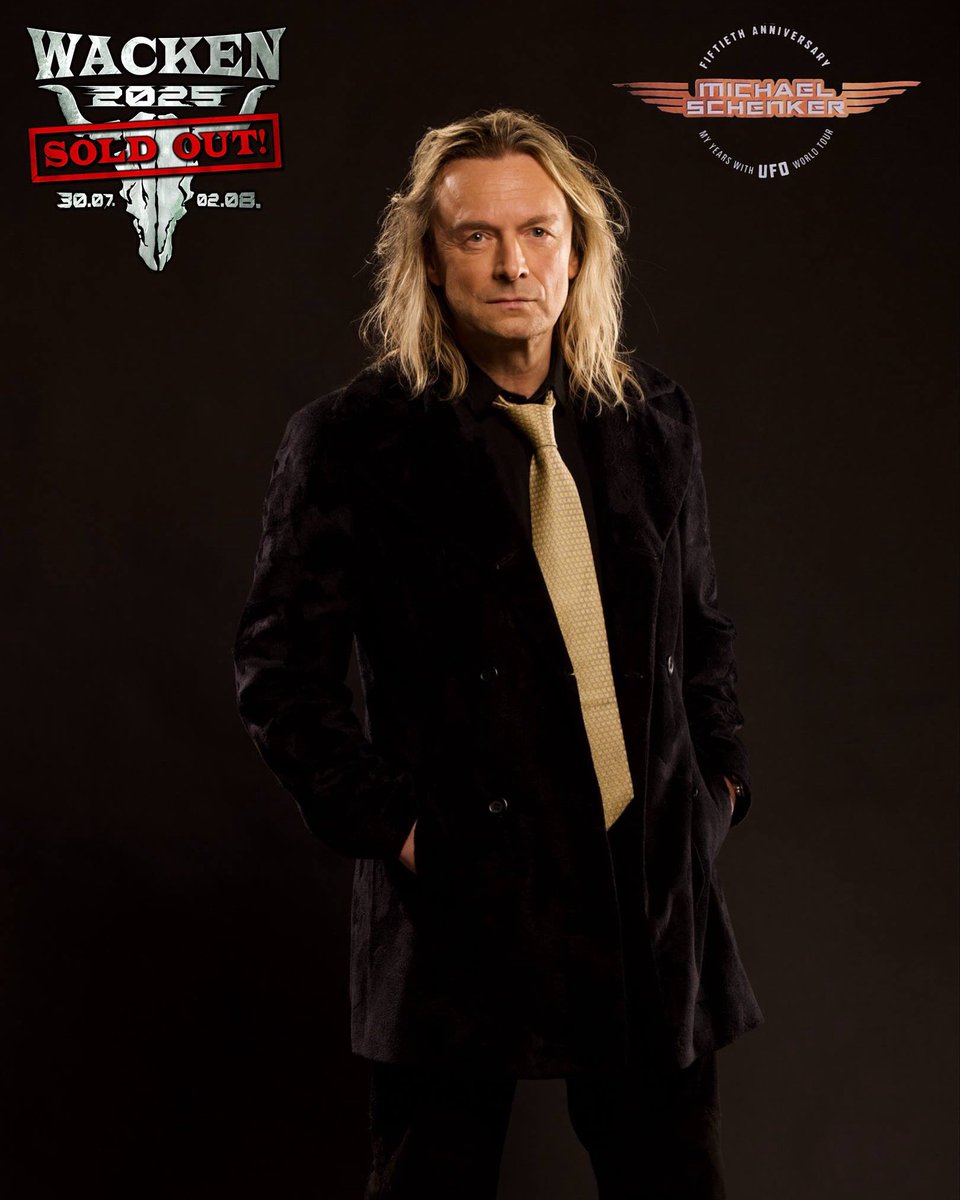 We are pleased to announce that Michael Voss will be joining us on vocals for “Let It Roll” at Wacken Festival this year. See you all soon! 

#michaelschenker #michaelvoss #myyearswithufo