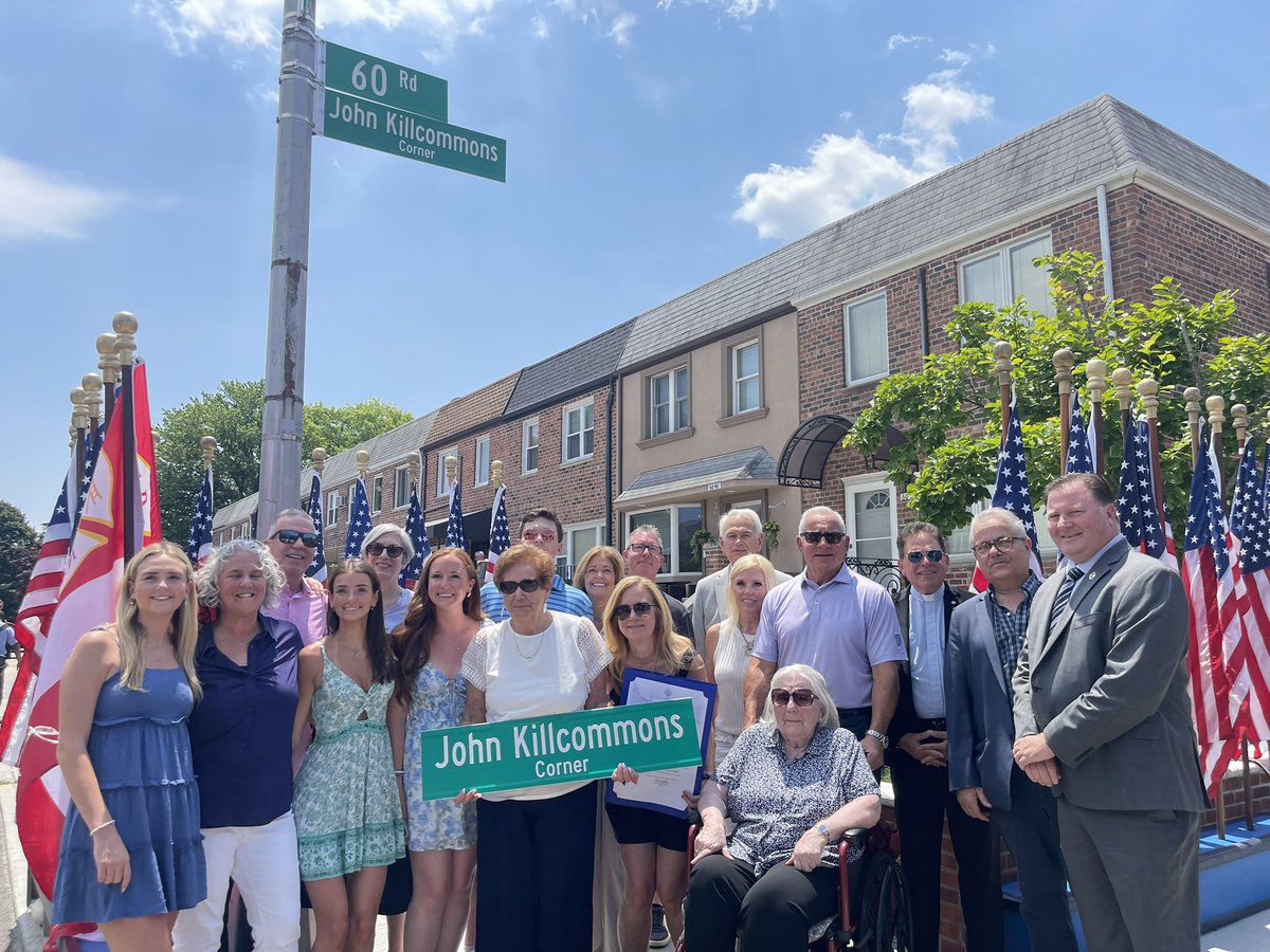 John Killcommons proudly served our country as a Korean War veteran, our city as a dedicated FDNY firefighter for over 30 years, and our neighborhood as a beloved civic leader. His “Killy’s Corner” column in the Juniper Berry was essential reading—part news, part humor, and