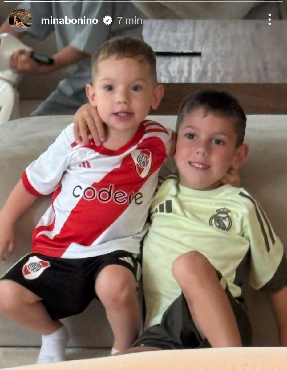 Los hijos de Fede Valverde saben mucho de fútbol 😍😍😍