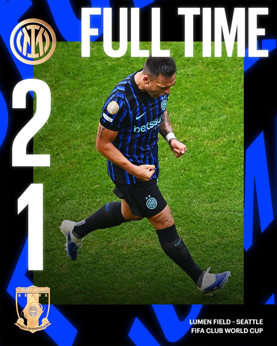 Inter โญโญ (@inter) on Twitter photo E ANDIAAAAAMO NERAZZURRI ๐ค๐
<a href="/FIFACWC/">FIFA Club World Cup</a> | June 14 - July 13 | Every Game | Free | DAZN.com | <a href="/DAZNFootball/">DAZN Football</a> | <a href="/DAZN_IT/">DAZN Italia</a>
#ForzaInter #FIFACWC #TakeItToTheWorld #InterUrawa E ANDIAAAAAMO NERAZZURRI ๐ค๐
<a href="/FIFACWC/">FIFA Club World Cup</a> | June 14 - July 13 | Every Game | Free | DAZN.com | <a href="/DAZNFootball/">DAZN Football</a> | <a href="/DAZN_IT/">DAZN Italia</a>
#ForzaInter #FIFACWC #TakeItToTheWorld #InterUrawa