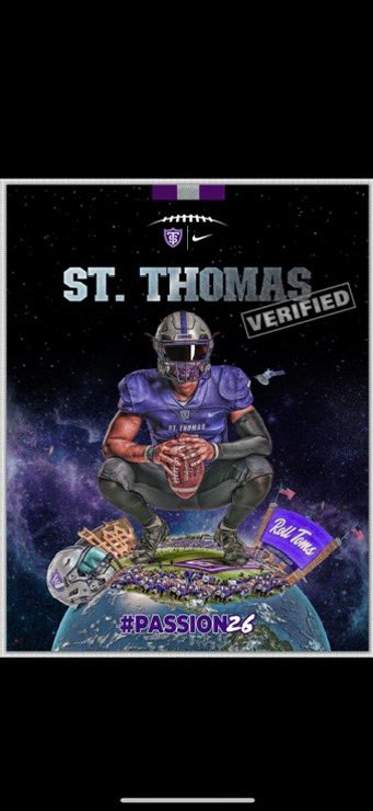 Mason Helfmann (@mhelfmann11) on Twitter photo After a great camp and conversation with <a href="/jay_macintyre11/">Jay MacIntyre</a>, Iโm Blessed to receive my first D1 offer to play at St. Thomas!
๐ฃโซ๏ธ #Rolltoms
<a href="/Coach_Caruso/">Coach Glenn Caruso</a> <a href="/kuchinski8/">Wallie Kuchinski</a> <a href="/VillTrevor/">trevor vill</a> <a href="/UST_Football/">St. Thomas Football</a> <a href="/CoachRobG/">Coach Rob Griffin</a> <a href="/CoachFost/">Coach Foster</a> <a href="/GameFaceTr/">GameFace Training</a> After a great camp and conversation with <a href="/jay_macintyre11/">Jay MacIntyre</a>, Iโm Blessed to receive my first D1 offer to play at St. Thomas!
๐ฃโซ๏ธ #Rolltoms
<a href="/Coach_Caruso/">Coach Glenn Caruso</a> <a href="/kuchinski8/">Wallie Kuchinski</a> <a href="/VillTrevor/">trevor vill</a> <a href="/UST_Football/">St. Thomas Football</a> <a href="/CoachRobG/">Coach Rob Griffin</a> <a href="/CoachFost/">Coach Foster</a> <a href="/GameFaceTr/">GameFace Training</a>