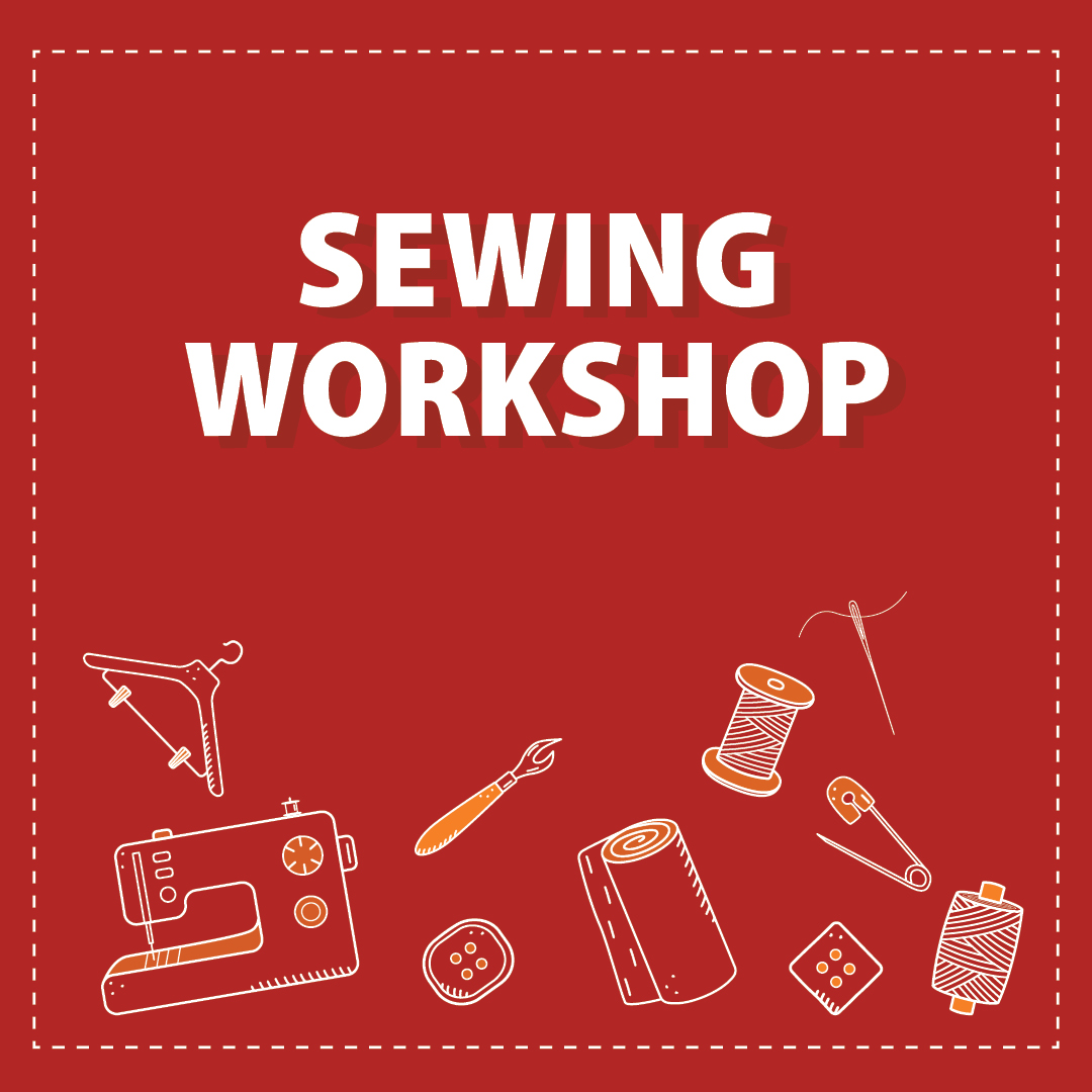 Summer Reading for Grown-Ups: Sewing Workshop.  
ow.ly/sfij50W7TTc

Jungman Neighborhood Library 
Thursday, July 10, 2025 
11:00am-2:00pm 

Heights Neighborhood Library 
Thursday, July 24, 2025 
2:00pm-5:00pm