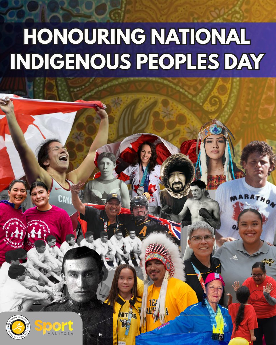 Honouring National Indigenous Peoples Day! 

National Indigenous Peoples Day is an important occasion to celebrate and recognize the heritage, cultures, and contributions of Indigenous peoples in Canada. On behalf of MASRC and Sport Manitoba, we're proud to spotlight the