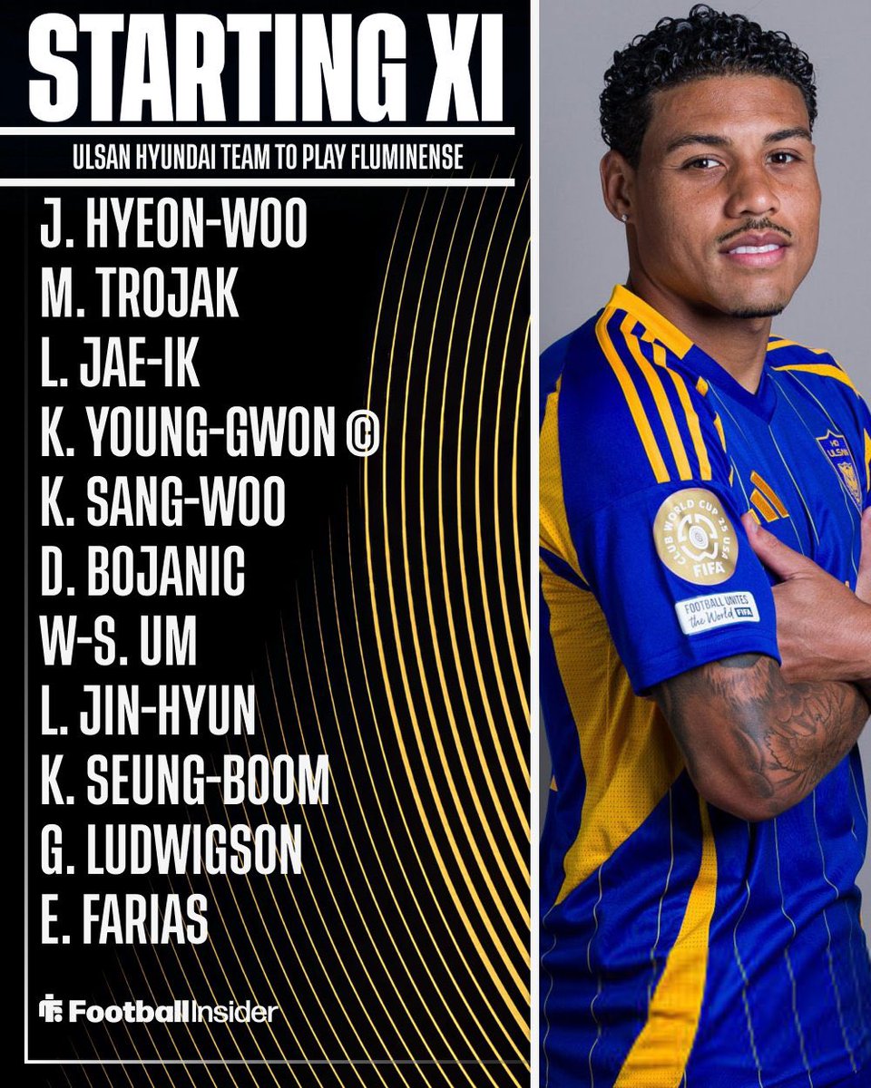 Mundial de Clubes: Fluminense x Ulsan HD

Onzes oficiais !