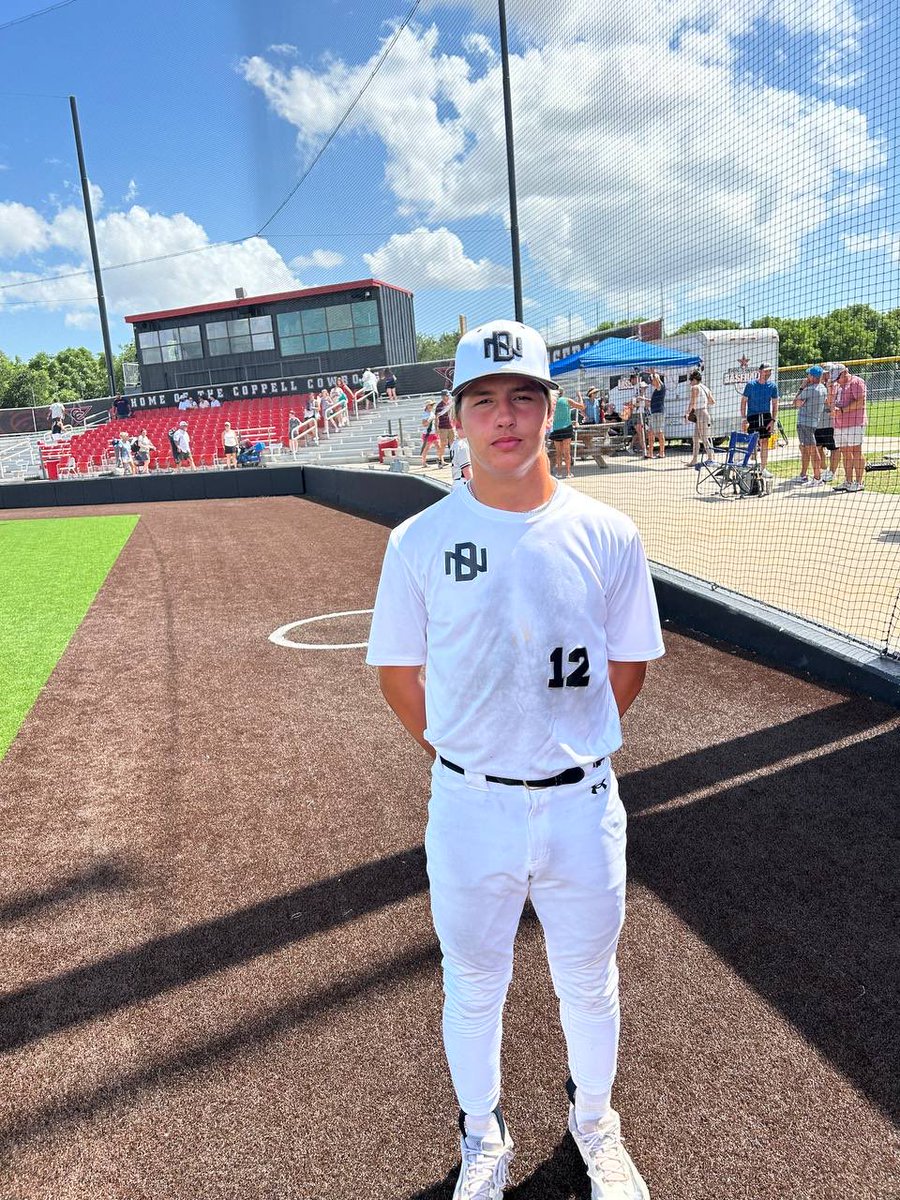#DFWShowdown F: <a href="/NorthDallasBB/">North Dallas Baseball Academy</a> Silverthorn 10, Impact Baseball Club Padalecki 8
PoG: Padun Seaberry 2-3, RBI, 2R, BB