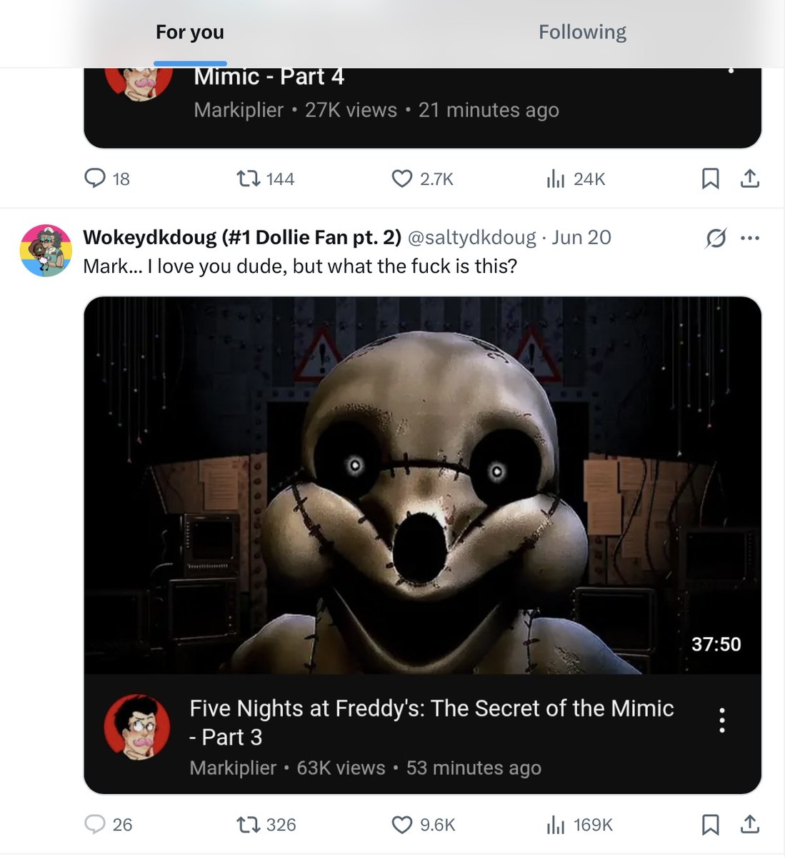 EpicGamerSause's tweet image. the duality of thumbnails