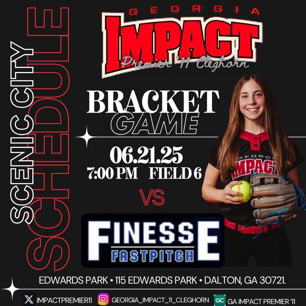 Georgia Impact Premier ‘11 - Cleghorn (@impactpremier11) on Twitter photo Bracket coming up! Bracket coming up!
