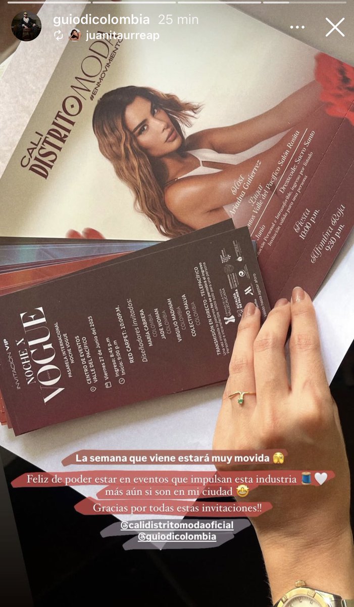 perry69029's tweet image. Ya falta poco para ver a la reina ariadna gutierrez como host de la gala vogue distrito moda2025