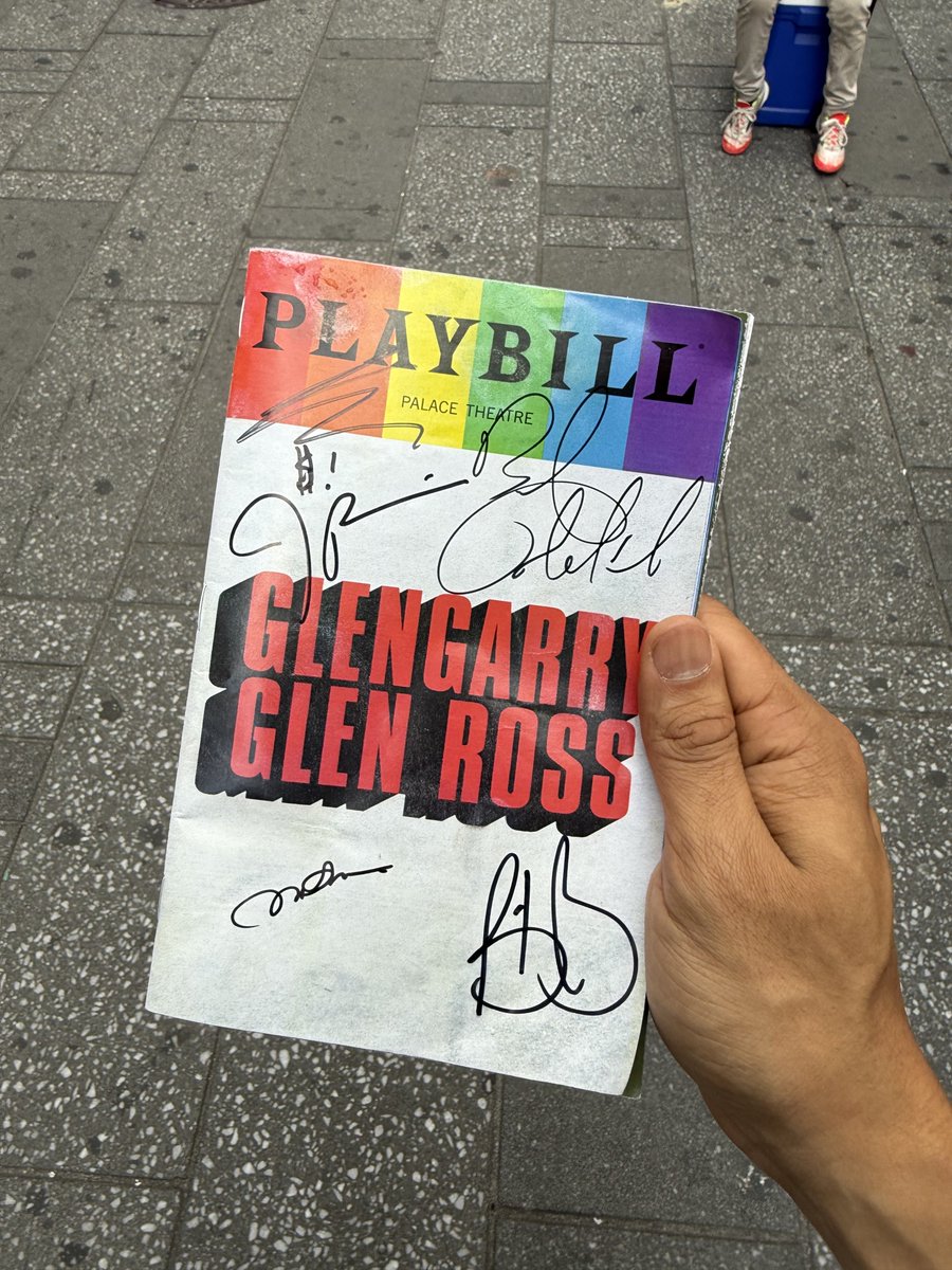 siglesias's tweet image. Glengarry Glen Ross can’t be missed. Everyone is perfectly cast. Watching Culkin and Odenkirk sling snappy, barbed Mamet dialogue is a dream.