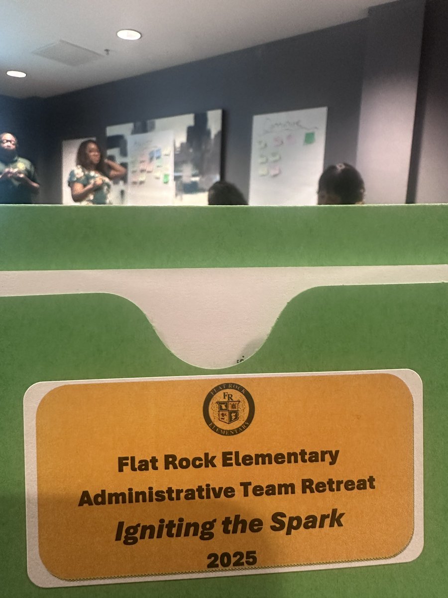 Thank you Principal <a href="/LatanyaRohan/">LaTanya Rohan</a> and the Flat Rock Elementary School Leadership Team for having me at your leadership retreat! I am so proud of this team and their growth! Had a blast and look forward to great things next year!#leadershipdevelopmentcoaching
<a href="/DeKalbSchools/">DeKalb Schools, GA</a> 🎉🎉