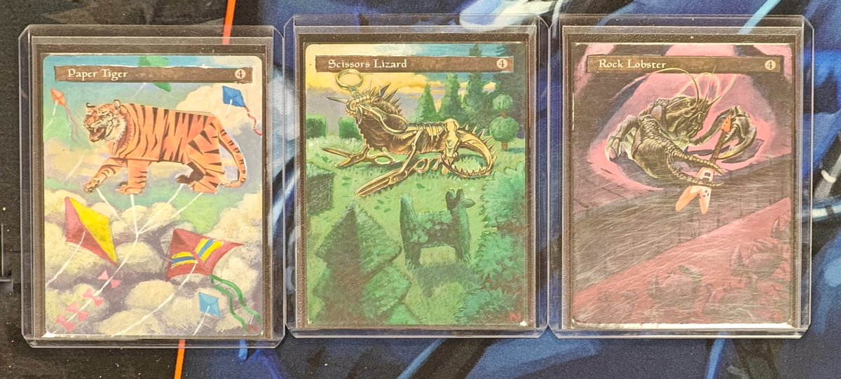 My brother's incredible alters he won at one of the #duresscrew regional charity raffles.

We sell out of seats pretty quick so if you didn't get in this time, follow <a href="/DuressCrew/">Duress Crew</a> for updates when signups open next time.

(These things are so cool...!)