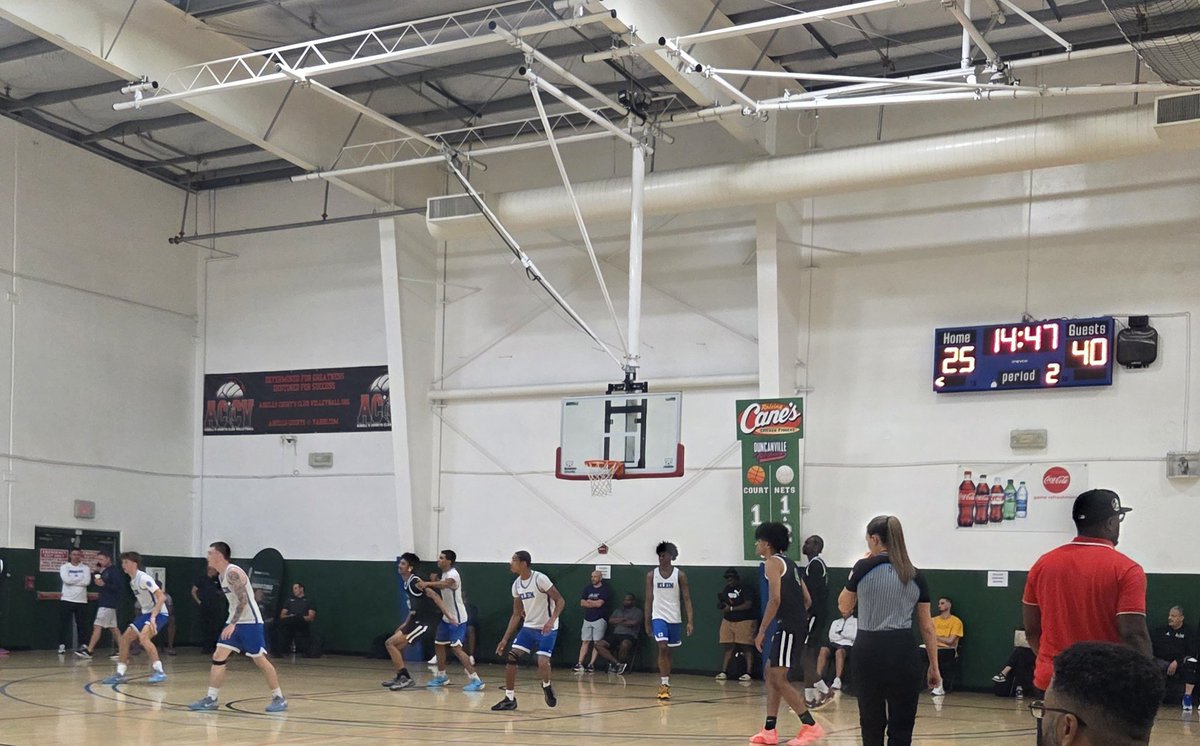 Down 40-25 as we start the second half